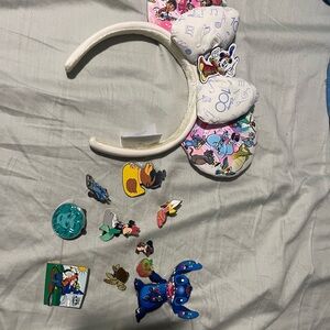 Disney Character Headband with Pins